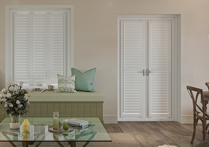Sierra, Breeze White - Perfect Fit Shutter Blind - Image 12